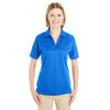 Core 365 Women's True Royal Pilot Textured Ottoman Polo