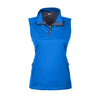 Core 365 Women's True Royal Techno Lite Three-Layer Knit Tech Quarter Zip Vest