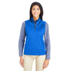 Core 365 Women's True Royal Techno Lite Three-Layer Knit Tech Quarter Zip Vest