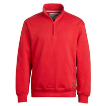 Landway Men's Red Rockridge 1/2 Zip Cotton Sweatshirt