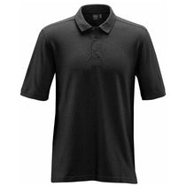 Stormtech Men's Black Omega Cotton Polo