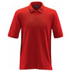 Stormtech Men's Bright Red Omega Cotton Polo