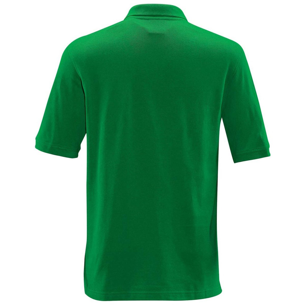Stormtech Men's Jewel Green Omega Cotton Polo
