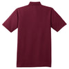 CornerStone Men's Burgundy Industrial Pocket Pique Polo