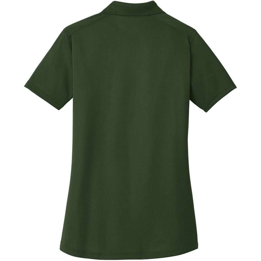 CornerStone Women's Dark Green Select Lightweight Snag-Proof Polo