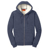CornerStone Men's Navy Heavyweight Sherpa-Lined Hooded Fleece Jacket