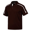 BAW Men's Maroon/White Infinity Cool-Tek Polo