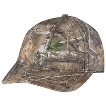 Outdoor Cap Realtree Edge Camo Cap with American Flag Undervisor