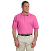 Devon & Jones Men's Charity Pink Pima Pique Short-Sleeve Polo