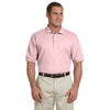Devon & Jones Men's Pink Pima Pique Short-Sleeve Polo
