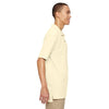 Devon & Jones Men's Transparent Yellow Pima Pique Short-Sleeve Polo