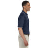 Devon & Jones Men's Navy/White Tipped Perfect Pima Interlock Polo