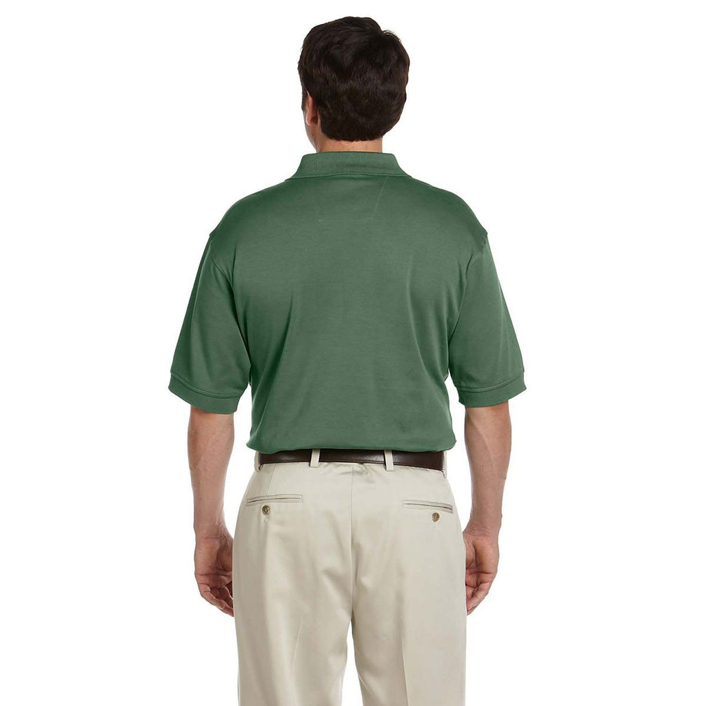 Devon & Jones Men's Dill Solid Perfect Pima Interlock Polo