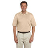 Devon & Jones Men's Stone Solid Perfect Pima Interlock Polo