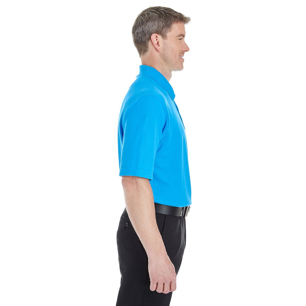 Devon & Jones Men's Ocean Blue Drytec 20 Performance Polo