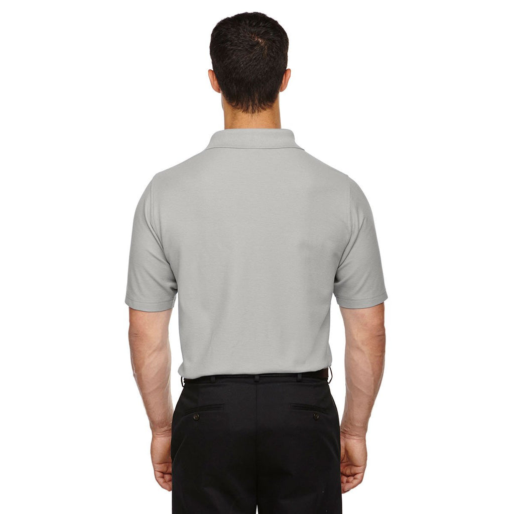Devon & Jones Men's Silver Drytec 20 Performance Polo