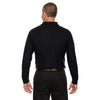 Devon & Jones Men's Black Drytec 20 Performance Long-Sleeve Polo