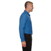 Devon & Jones Men's French Blue Drytec 20 Performance Long-Sleeve Polo