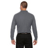 Devon & Jones Men's Graphite Drytec 20 Performance Long-Sleeve Polo
