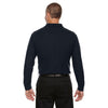 Devon & Jones Men's Navy Drytec 20 Performance Long-Sleeve Polo