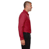 Devon & Jones Men's Red Drytec 20 Performance Long-Sleeve Polo