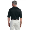 Devon & Jones Men's Black Pima-Tech Jet Pique Polo