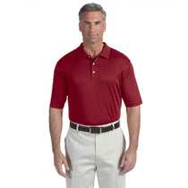 Devon & Jones Men's Burgundy Pima-Tech Jet Pique Polo