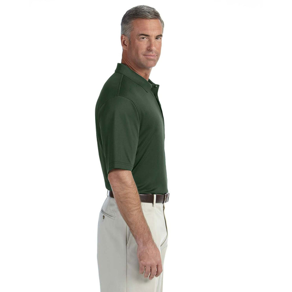 Devon & Jones Men's Forest Green Pima-Tech Jet Pique Polo