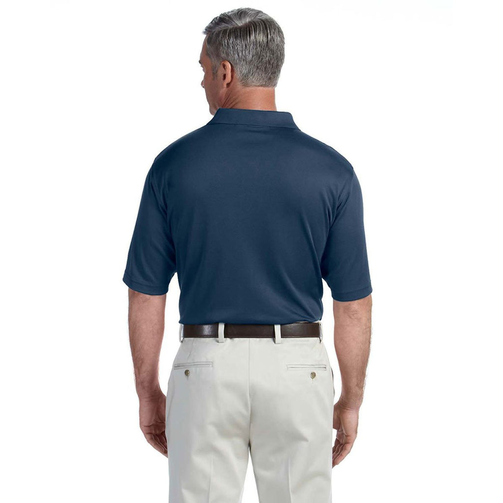 Devon & Jones Men's Navy Pima-Tech Jet Pique Polo