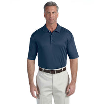 Devon & Jones Men's Navy Pima-Tech Jet Pique Polo