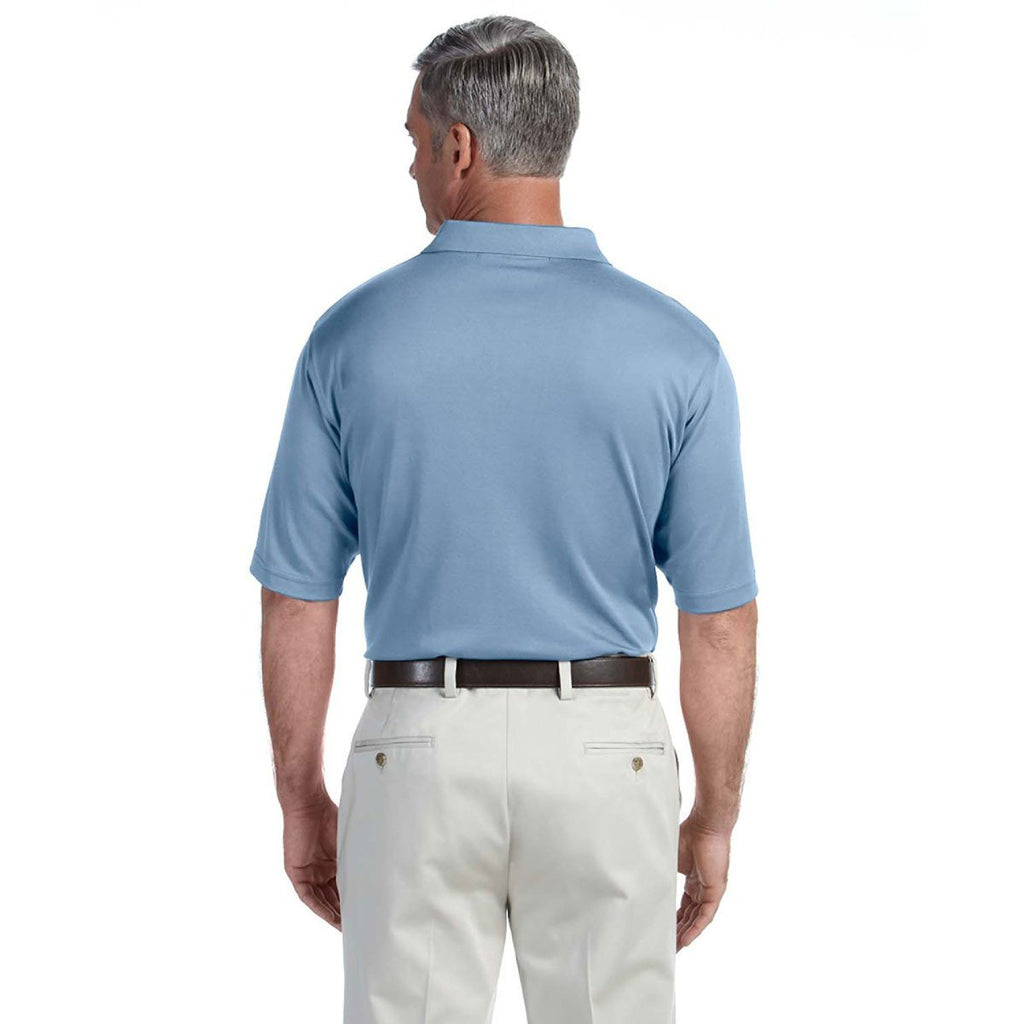 Devon & Jones Men's Slate Blue Pima-Tech Jet Pique Polo