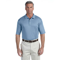 Devon & Jones Men's Slate Blue Pima-Tech Jet Pique Polo