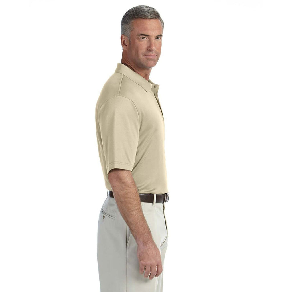 Devon & Jones Men's Stone Pima-Tech Jet Pique Polo