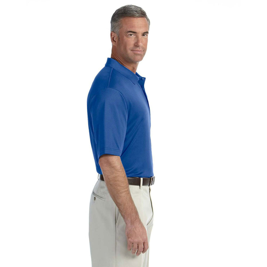 Devon & Jones Men's True Royal Pima-Tech Jet Pique Polo