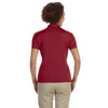 Devon & Jones Women's Burgundy Pima-Tech Jet Pique Polo