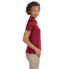 Devon & Jones Women's Burgundy Pima-Tech Jet Pique Polo
