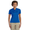 Devon & Jones Women's French Blue Pima-Tech Jet Pique Polo