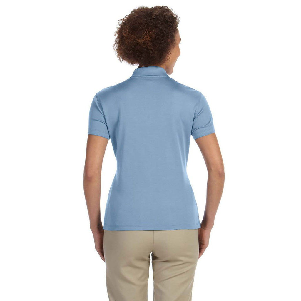 Devon & Jones Women's Slate Blue Pima-Tech Jet Pique Polo