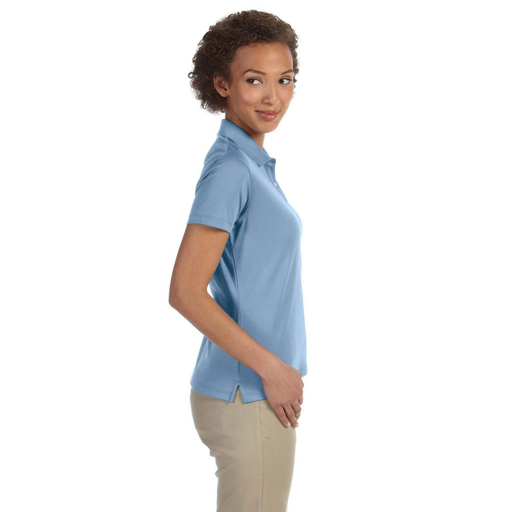 Devon & Jones Women's Slate Blue Pima-Tech Jet Pique Polo