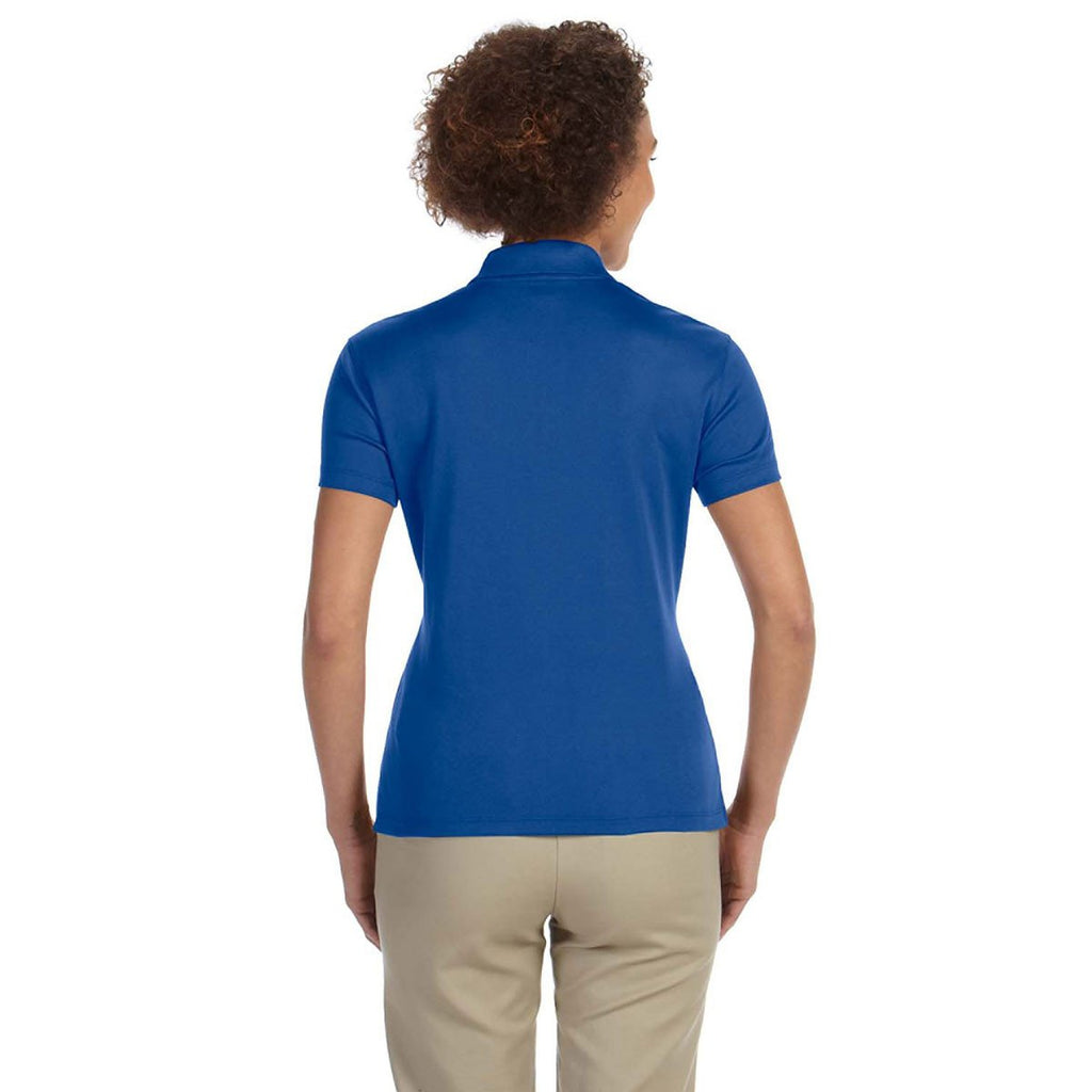 Devon & Jones Women's True Royal Pima-Tech Jet Pique Polo