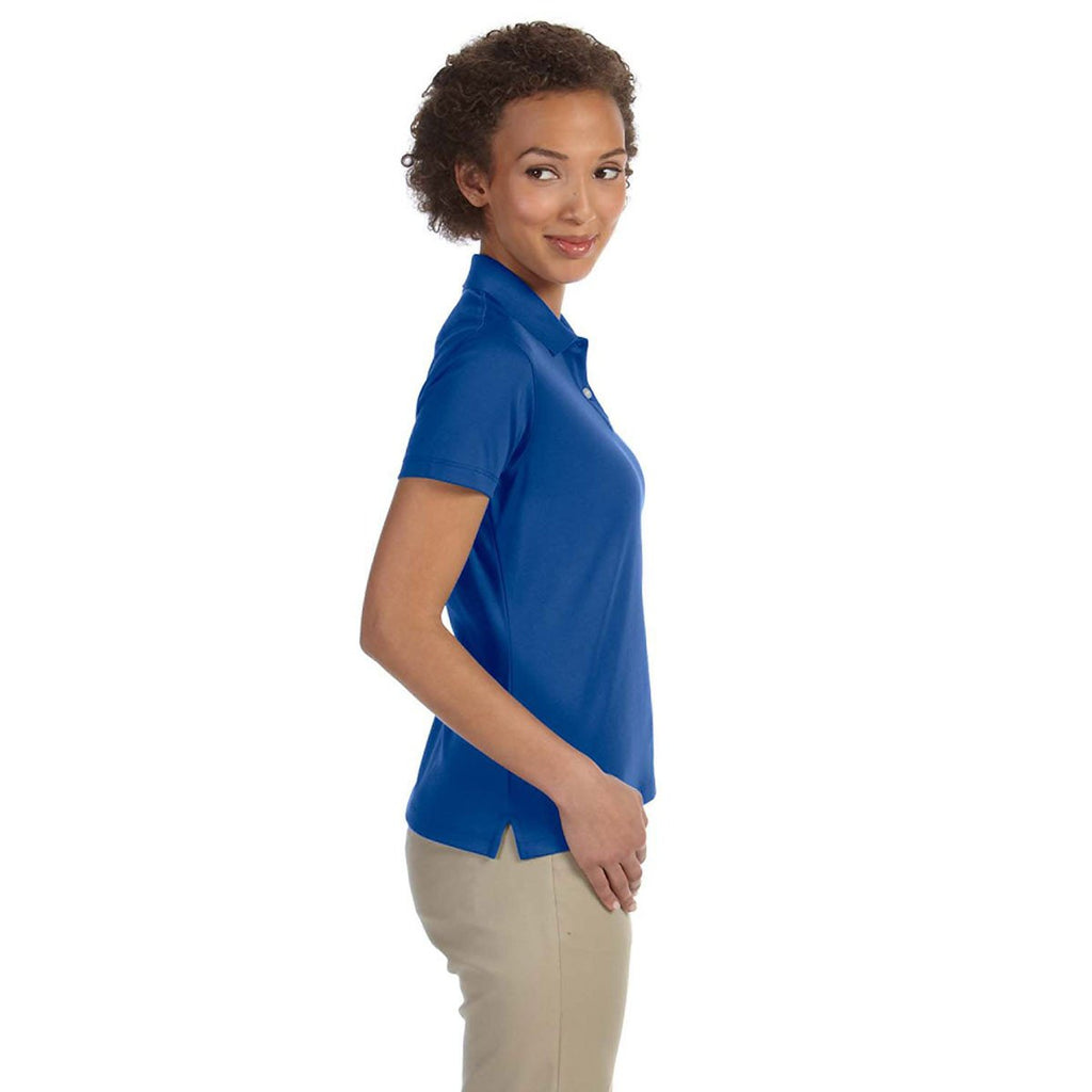 Devon & Jones Women's True Royal Pima-Tech Jet Pique Polo