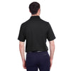 Devon & Jones Men's Black CrownLux Performance Plaited Polo with Pockets