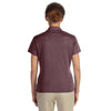 Devon & Jones Women's Burgundy Heather Pima-Tech Jet Pique Heather Polo