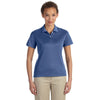 Devon & Jones Women's French Blue Heather Pima-Tech Jet Pique Heather Polo
