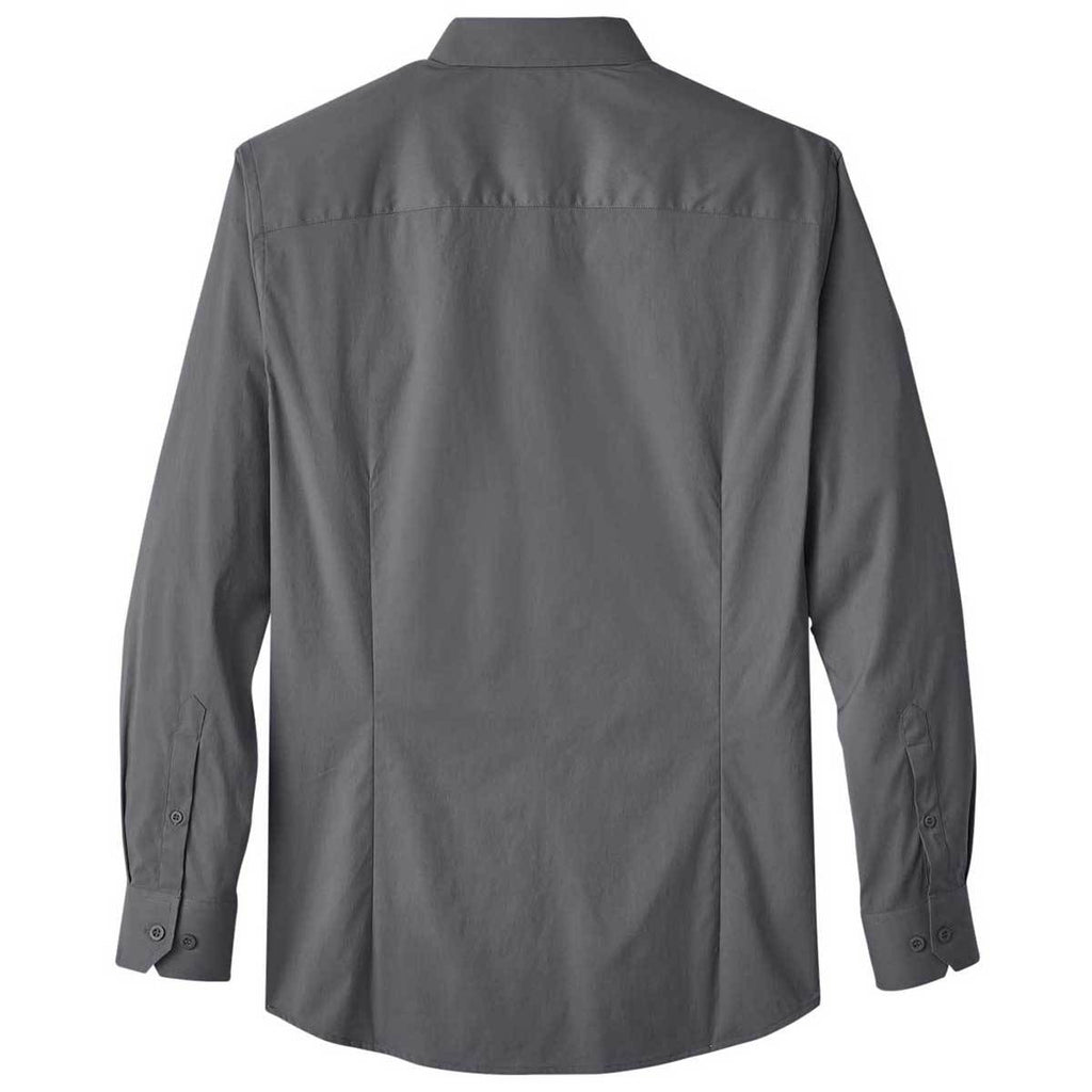 Devon & Jones Men's Graphite CrownLux Performance Stretch Shirt