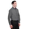 Devon & Jones Men's Graphite CrownLux Performance Stretch Shirt