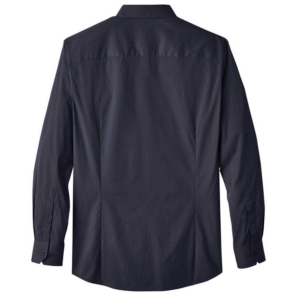 Devon & Jones Men's Navy CrownLux Performance Stretch Shirt