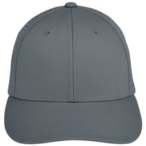 Devon & Jones Graphite/Silver CrownLux Performance Stretch Cap