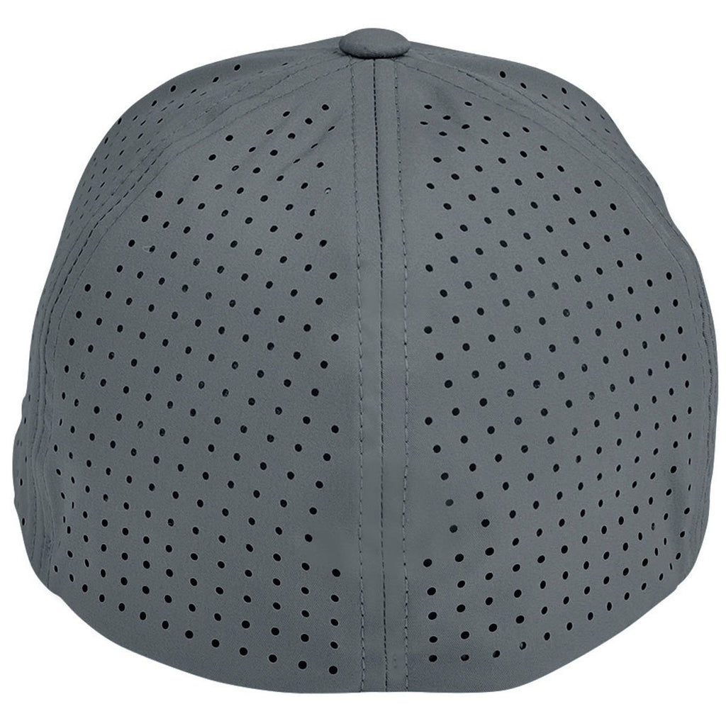 Devon & Jones Graphite/Silver CrownLux Performance Stretch Cap