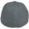 Devon & Jones Graphite/Silver CrownLux Performance Stretch Cap